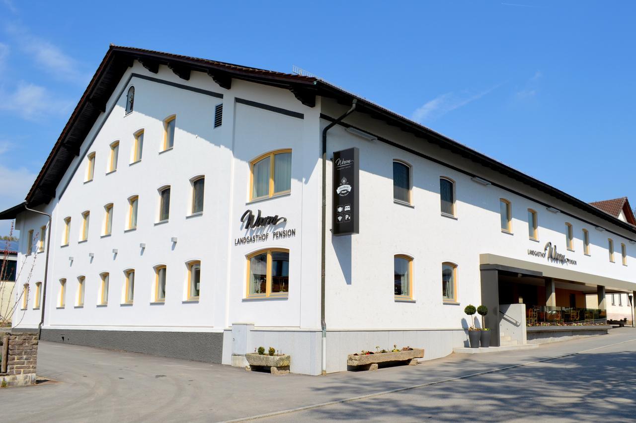 Landgasthof Wurm Hotel Bogen Exterior photo